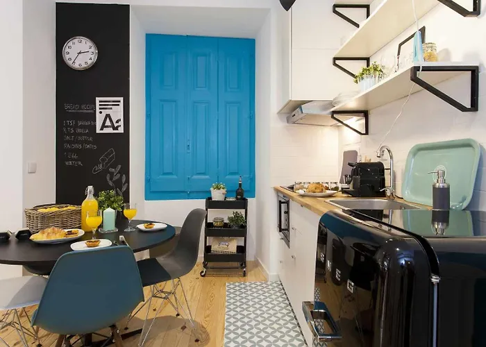 아파트 Blue Design Estudio Ar Condicionado Baixa-chiado 리스본