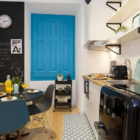 アパート Blue - Modern Baixa Chiado Ar Condicionado リスボン